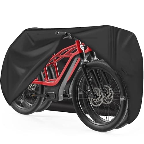 Zettum 600D Heavy-Duty Bike Cover (2 Bikes)