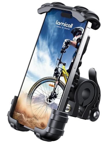 Lamicall Lockable Bike Phone Holder
