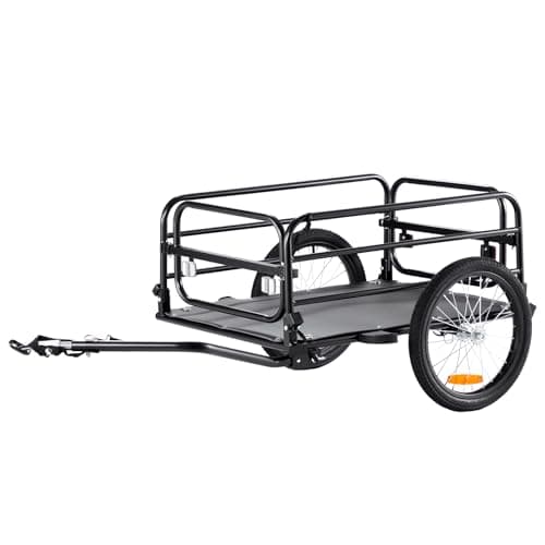 VEVOR 160 lb Bike Cargo Trailer (16 in wheels)