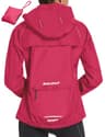 Baleaf Women's Packable Hooded Rain Jacket