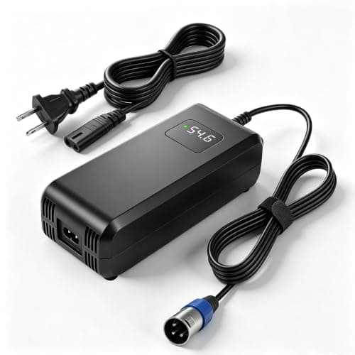 Generic 54.6V 4A XLR Charger with Display