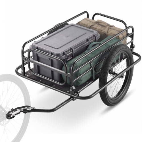VEVOR 275 lb Bike Cargo Trailer (20 in wheels)