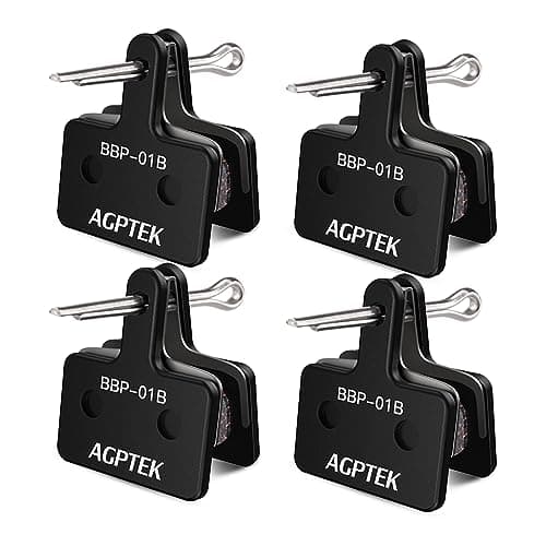 AGPTEK Semi-Metal Disc Brake Pads (4 pairs, TRP / Tektro / Shimano)