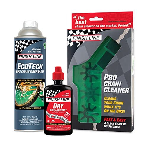 Finish Line Pro Chain Cleaner Kit (with degreaser and chain lube)