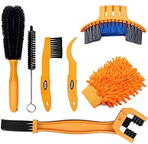 SINGARE 7-Piece Bike Cleaning Tool Set